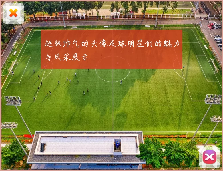 超级帅气的头像足球明星们的魅力与风采展示