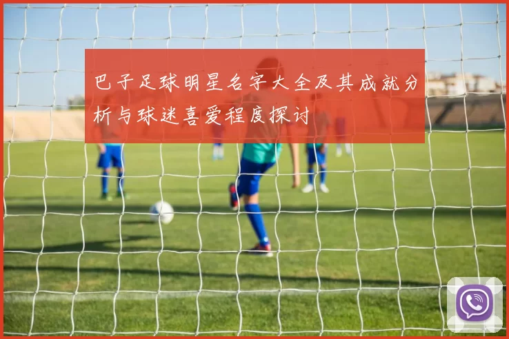 巴子足球明星名字大全及其成就分析与球迷喜爱程度探讨
