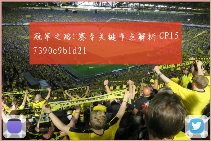 冠军之路:赛季关键节点解析 CP157390e9b1d21